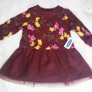 Old Navy Stretchy Baby Floral Dress